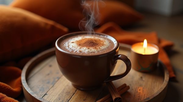 Commencez à savourer un chocolat chaud vegan réconfortant