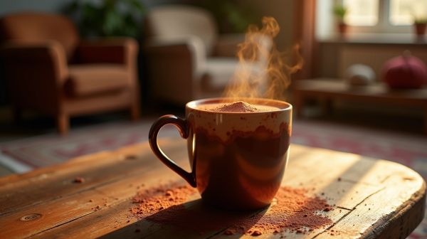Commencez à savourer un chocolat chaud vegan réconfortant